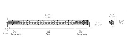 Blazer CWL552D 50-Inch Double Row LED Light Bar