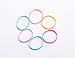 Youxuan Kids Elastics No Damage Colored Hair Bands Fashion Girls Hair Ties 1000 Count Small Size