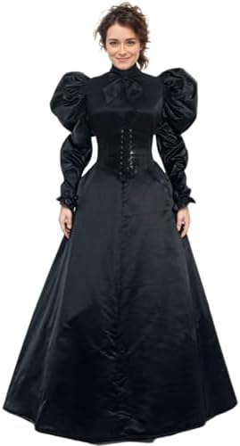 XUNRYAN Vestido renacentista para mujer con falda de corsé, vestido de arquero irlandés, vestido de fantasía medieval de elfo de hada de, Amarillo XUNRYAN Vestido renacentista para mujer con falda de corsé, vestido de arquero irlandés, vestido de fantasía medieval de elfo de hada de, Amarillo