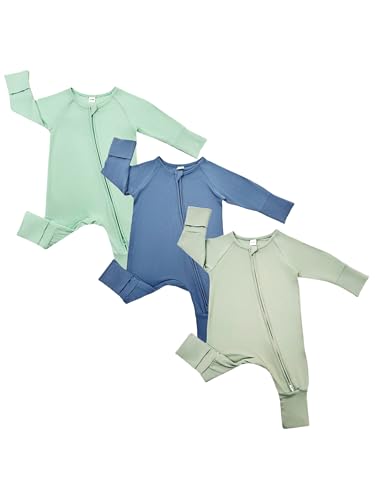 Bow Dream Bamboo Rayon Pajamas Baby Boy Romper Jumpsuit Baby Girl Sleeper Infant Pjs Clothes Clothing Newborn Outfits Solid Color 3-6 Months at Amazon