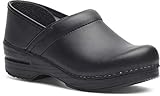 Dansko Women's Wide Professional Clog,Black Box,40 W EU / 9.5-10 D(W) US