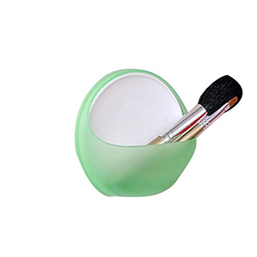 Yeefant 4 Piece Set Plastic Suction Cup Soap Toothbrush Box Dish Holder Bathroom Shower Accessory|Life Helper|Saving Your Space (4 Color)