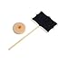 Peicees 12pcs Mini Rectangle Blackboard Chalkboard Wedding Party Table Numbers Place Card Favor Tag Plant Marker with Stand