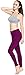 Women Yoga Pants Workout Running Leggings Plum Lthumb 3