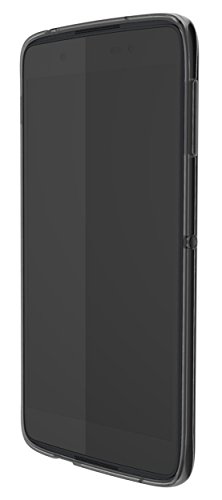 UPC 802975867707, BlackBerry ACC63010001 Soft Shell Case for DTEK50 - Retail Packaging - Black Translucent