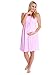 Baby Be Mine Labor and Delivery Gown for Hospital – 3-in-1 Labor/Delivery/Nursing Gown – Maternity Sleepwear(S/M, Pink Polka Dot)