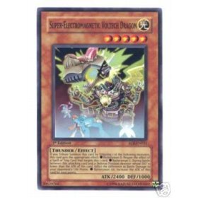 Yu-Gi-Oh! - Super-Electromagnetic Voltech Dragon (EOJ-EN031) - Enemy of Justice - 1st Edition - Super Rare