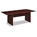 HON BL Series Conference Table , Rectangle , Flat Edge Profile , Slab Base , 72