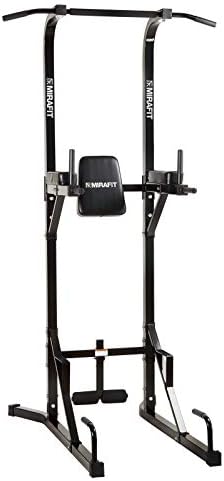 Mirafit VKR Multi Function Gym Power Tower - Black or Silver