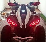 EO Can Am Renegade Halos rings lights set 4 - RED