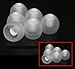 Earphones Plus EP-APP-3PR-L Replacement Earbud Tips, Replacement Earphone Cushions for Apple, Clear