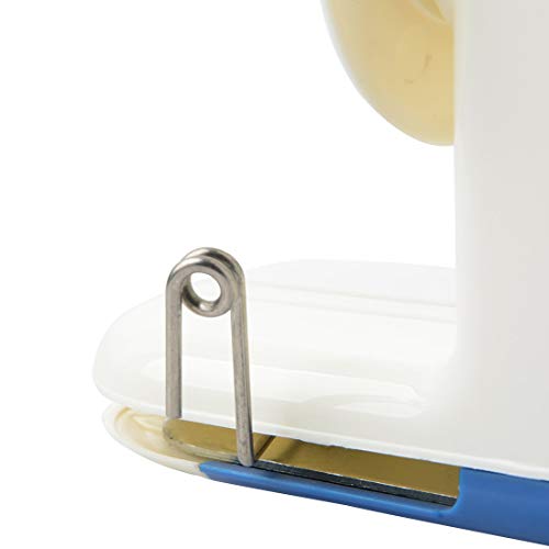 Tool Parts Swift Yarn Fiber Winder Hand-Operated Yarn Wool Winder Holder String Ball Thread Skein Household Blue Machine Tool