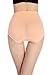 Sujisi Womens Cotton Underwear 6 Pack High Waist Briefs Tummy Control Ladies Comfort Stretch Panties Underpants Multicoloured