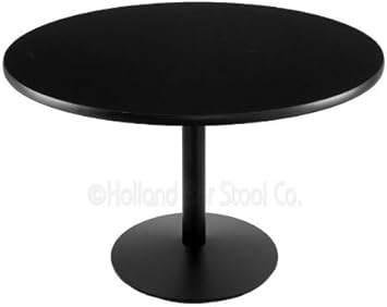 Amazon Com 30 214 Black Table With 22 Diameter Foot And 36