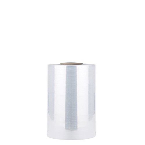 Bonison 80 Gauge Stretch Film Pallet Wrap, 20 Microns Thick Industrial Strength Shrink Wrap. Clear Plastic Machine Grade Stretch Film for Move, Pack, Store. (10" x 2500')
