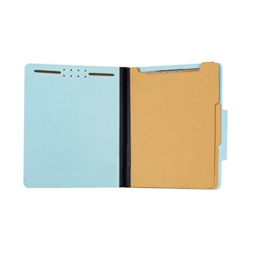 image for The File King Pressboard Classification File Folder with 3 dividers an