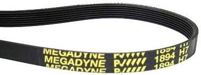 Megadyne - Tumble dryer belt 1894 H7, Black - Image 3