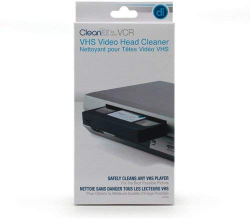 CleanDr VHS Video Head Cleaner, Dry Technology - No Fluid Required (6012800) (Renewed)