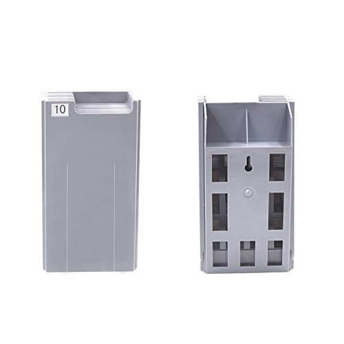 NADAMOO Time Cards Rack Retractable Time Card Holder with 10Pocket