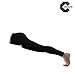 Chromatic Women’s Yoga Pants Leggings with FREE set of Headband & Pair of Yoga Socks