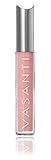 Vasanti Vitamin E Infused Lipgloss - Non-Sticky Formula - Paraben Free (Corsica - Nude Warm Caramel (no shimmer))