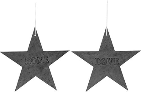 Stella Di Natale Da Appendere.Grande Stella Di Natale Da Appendere Nero 39 Cm Natale Sospeso Demo Decorazione Natale Stella Amazon It Casa E Cucina