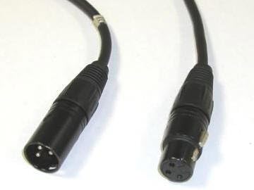 Anchor Audio EX-50M 50FT MIC CABLE WITH XLR CONNECTORS CONNECTS LINE-OUT TO LINE-IN OR MIC EXTENSION