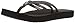 Reef Women's Cushion Twin Flip Flop, Black, 9 M US