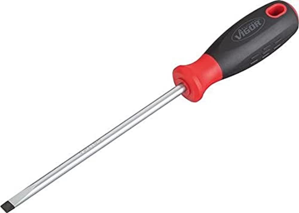 Vigor V1701 Screwdriver For Slotted Screws, 26 cm