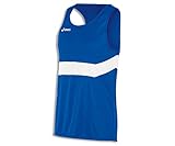 ASICS Mens Break Through Singlet, Royal/White, Large
