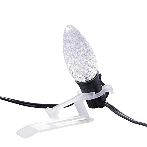 Shingle Eaves Gutter Clips for C7 C9 Christmas String Lights