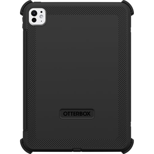 OtterBox Defender Hülle für Apple iPad Pro 11 Zoll (M5) 2025, (M4) 2024, ultrarobuste Schutzhülle mit integriertem Displayschutz, 2X nach Militärstandard getestet, Schwarz