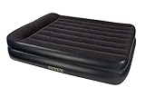 Intex Pillow Rest Raised Airbed with Built-in Pillow and Electric Pump, Queen, Bed Height 16.5″