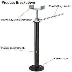 WEIZE Slide Out Support Jacks - 26'' to 49'' Slide