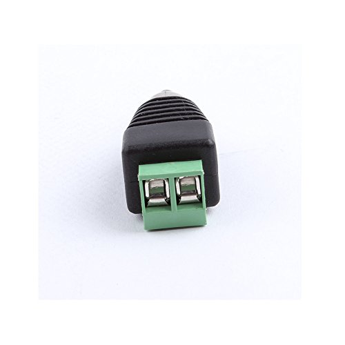 exgoofit Phono RCA Screws Male Female Plug to AV Screw Terminal Audio/Video Connector Adapter (Male Connector 20-Pack) - Thumbnail 2