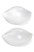 Boobles Breast Enhancers, Silicone Realistic Soft Crescent Push-up Bra Pad Inserts (One Size)