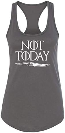 Memento Not Today GOT Arya Ladies Thrones Game TV Final Women's Shirt Premium Racerback Tank Top