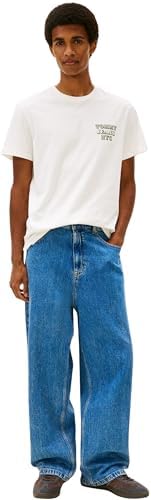 T-Shirt TJM Slim Entry Bills SS Tee DM0DM22321 S/S, Blanc (écru), XXL, Blanc (écru), XXL