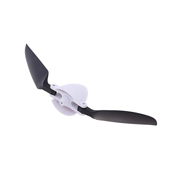 2 Pcs Ersatzpropeller Propeller für WLtoys F959 3 Kanal Flugzeug - Schwarz, Weiß – Bild 5