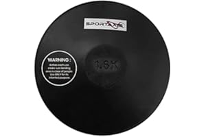 SPORTAXIS Rubber Discus Throw - Solid Rubber Construction - Ideal for Track and Field Training - Enhance Your Discus Throwing Skills – Ideal for High School & College Throwers