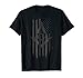 Mens Masonic American Flag Square and Compass - Freemason T-Shirt XL Black