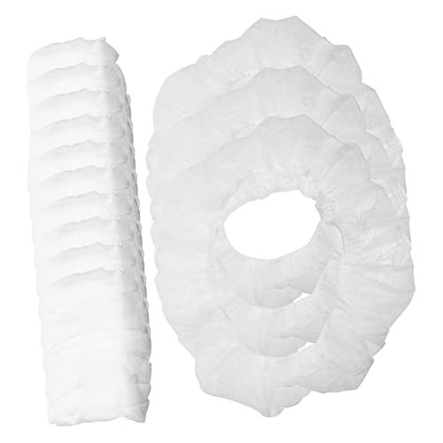 ARTSEWPLY 50Pcs Disposable Toilet Seat Covers for Potty Training Non Woven Cushions Portable Commode Pads for Public Restrooms Convenient Travel Use Safe Reliable for Adults