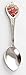 Indiana State Souvenir Collectible Mini Spoon 3