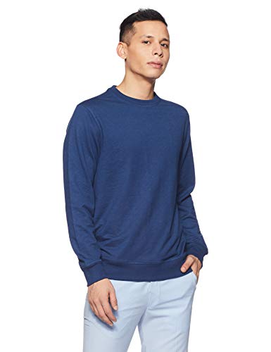 Amazon Brand – Symbol Men’s Regular Fit Round Neck Sweatshirt
