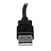 StarTech.com USBAB1MR 1-Meter USB 2.0 A to Right Angle B Cable Cord (USBAB1-MeterR)