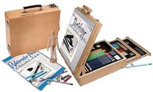 Royal All Media 124 Piece Sketching &amp; Drawing Easel Artist Set - 3 Pack