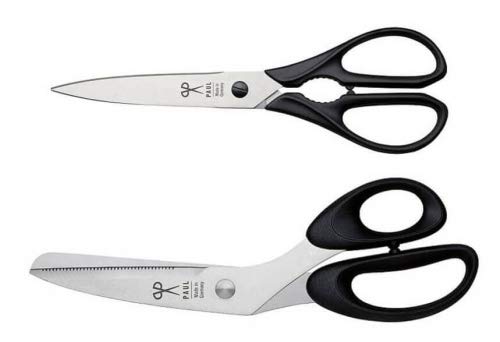 BBQ Scissors Set, Fish Scissors, Kitchen Scissors, Long I Scissors manufaktur Paul Gift Packaging Without Gift Packaging