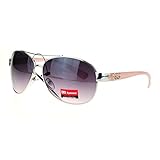CG Eyewear Womens Designer Fashion Diva Aviator Sunglasses