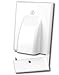 Vanco 120617X Hinged Bulk Cable Wall Plate (Single, White)