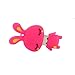 CHUYI Cute and Novelty Animal Series Rabbit Shape Design 32GB USB 2.0 Flash Drive Bunny Pen Drive Memory Stick Cartoon Thumb Drive Lovely Jump Drive Data Storage U Disk Gift (Pink)